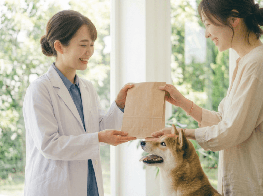 病院にも、ご自宅にも配送のイメージ