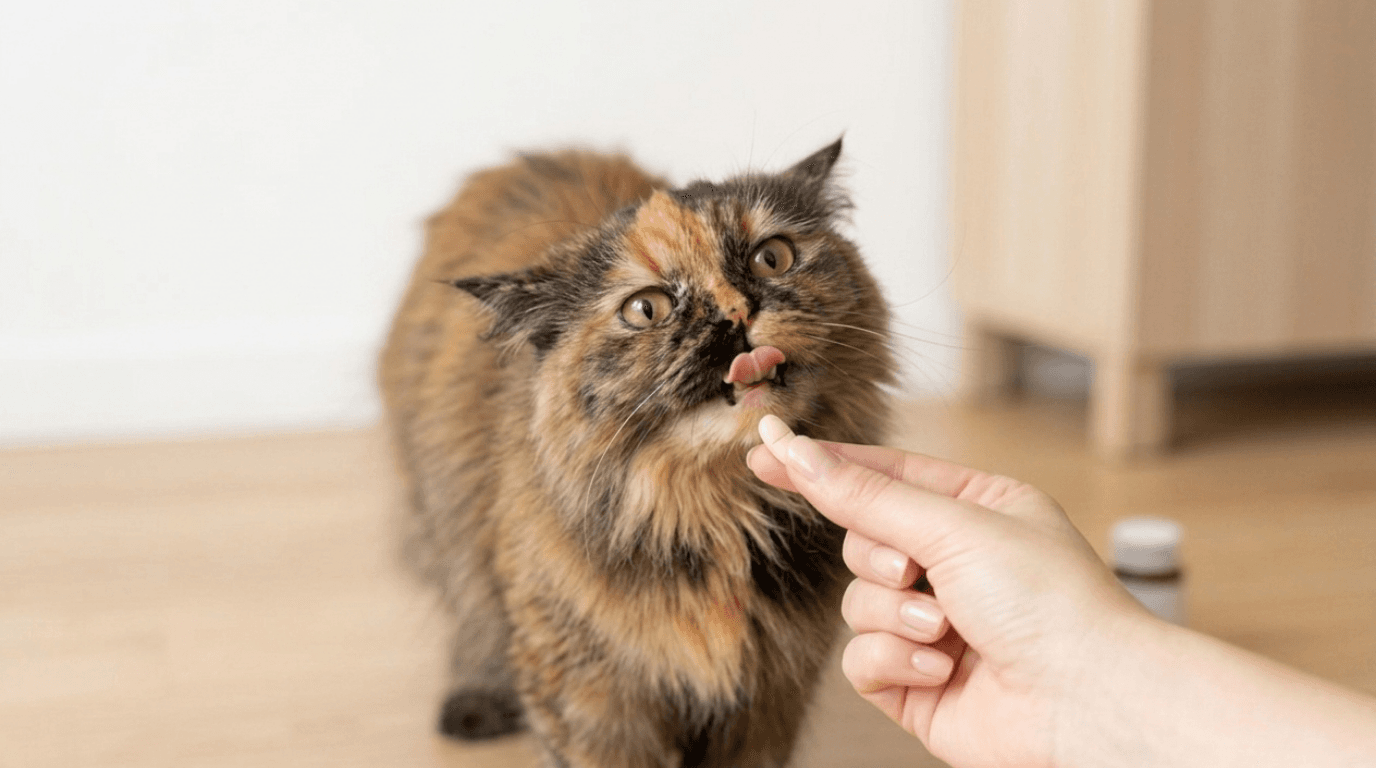 猫が薬を吐き出す・飲んでくれないときの対処法|投薬を成功させるコツ